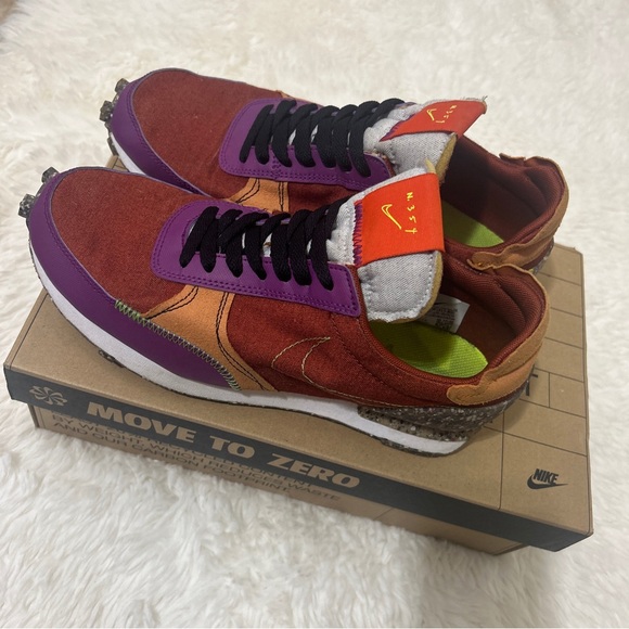 Sustainable Nike D Break-Type Men's 8 Rugged Orange - Picture 2 of 6